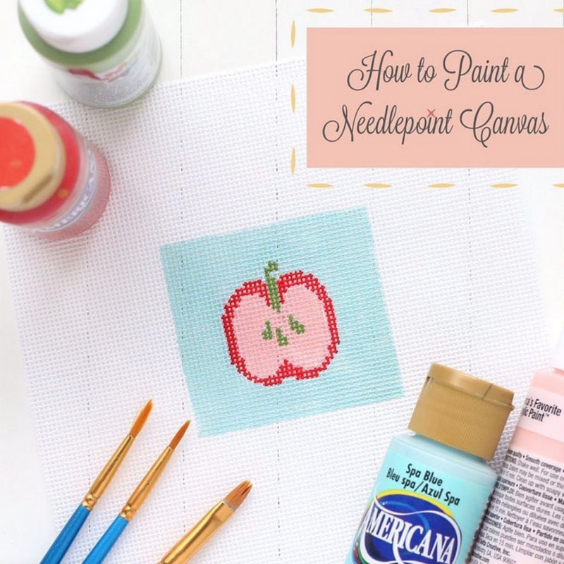 How To Needlepoint Guides Tagged "Needlepoint Painting" - Abigail Cecile