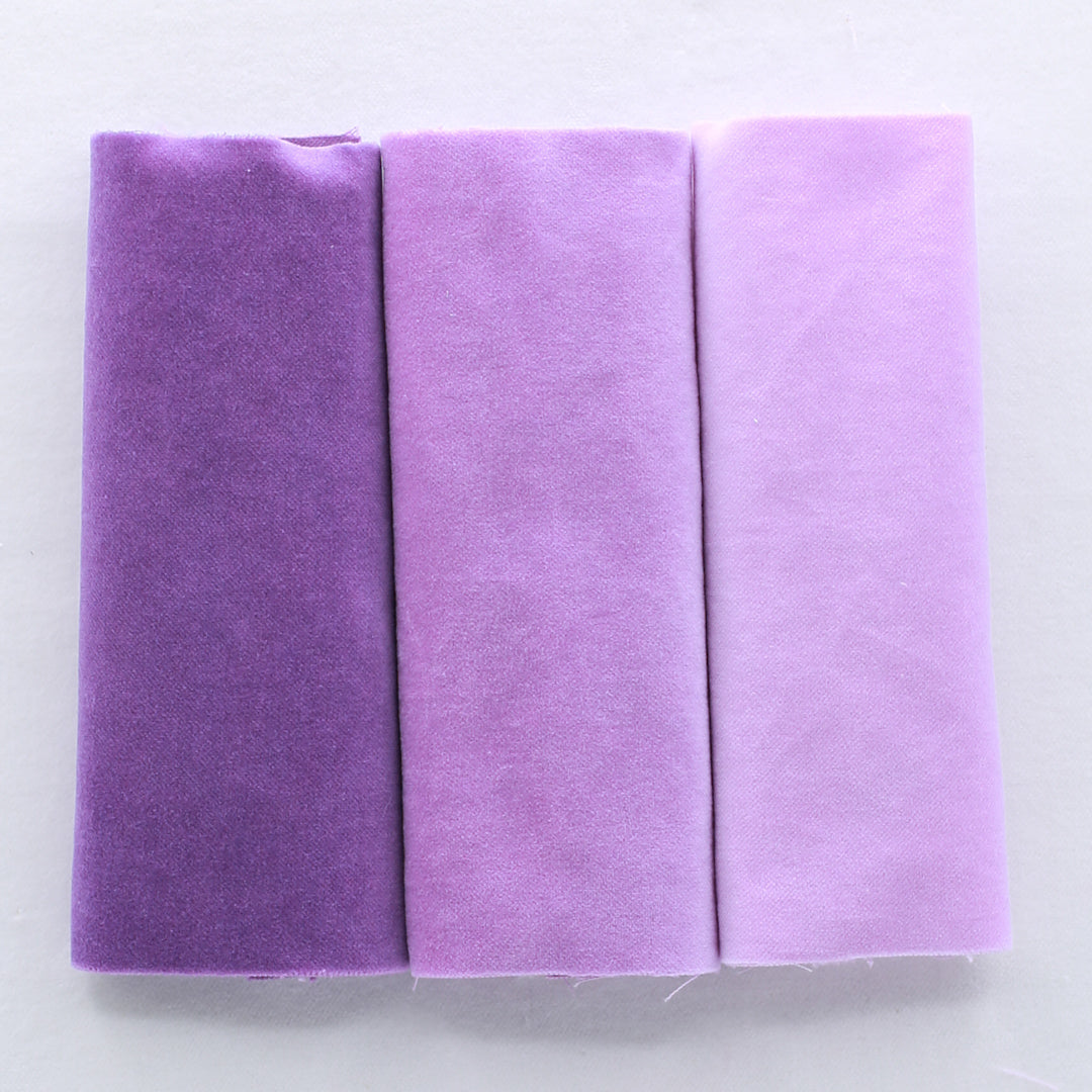 Cotton Finishing Velvet - Lilac