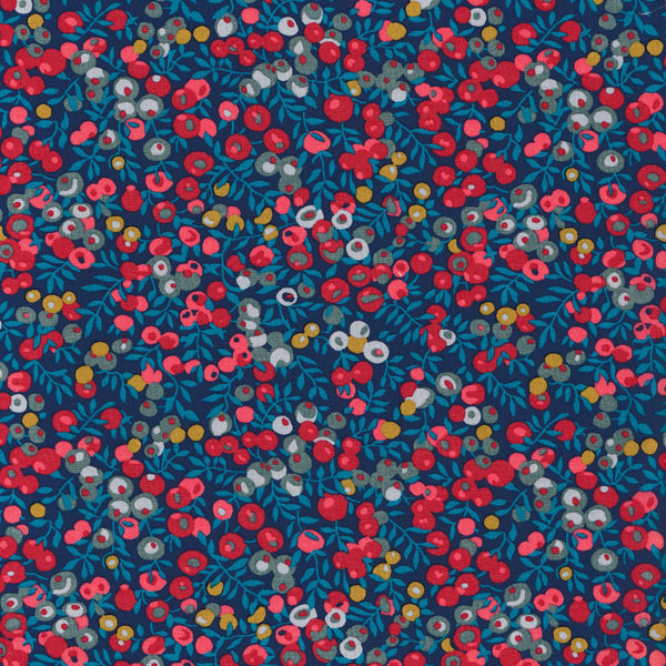 Finishing Fabric - Liberty Wiltshire Dark Blue